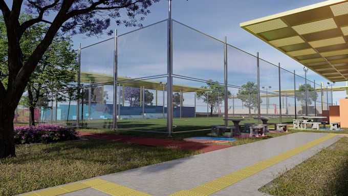 create interior and exterior renders