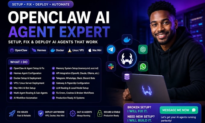 setup install openclaw clawbot moltbot open claw ai agent vps mac mini soul