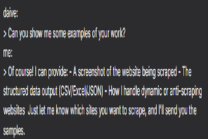 web data extraction service