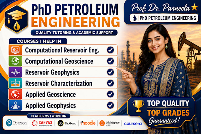 computational reservoir engineering geophysic characterization aplied geoscience