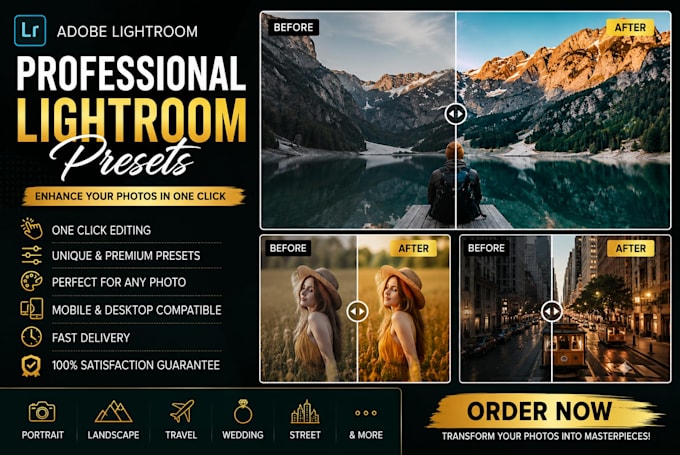 create lightroom preset for you