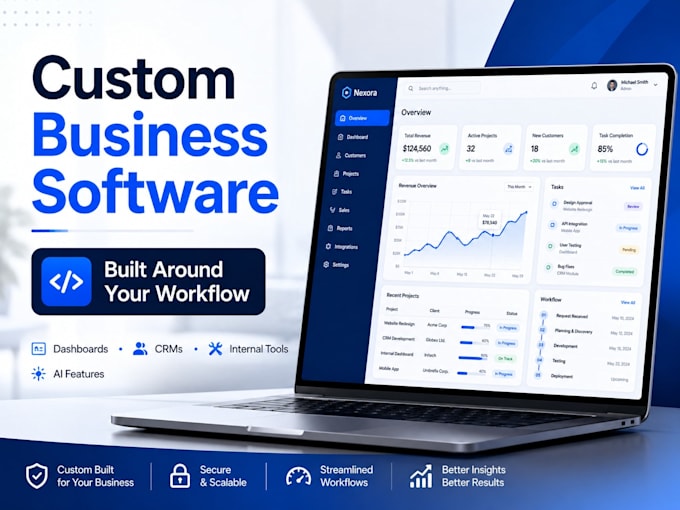 build custom business software tailored to your workflow