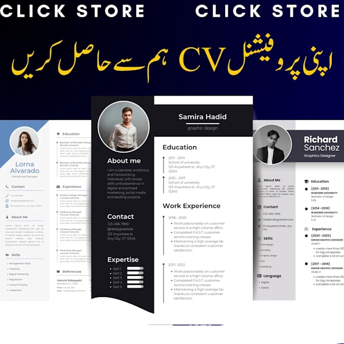 write ats resume CV for job application interview