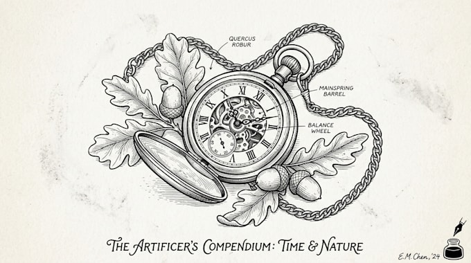 draw a pen and ink illustration