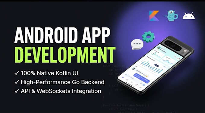 build high performance android app with go backend and websockets