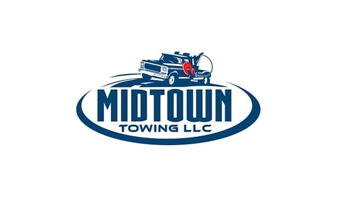 design gorgeous mid town towing llc logo