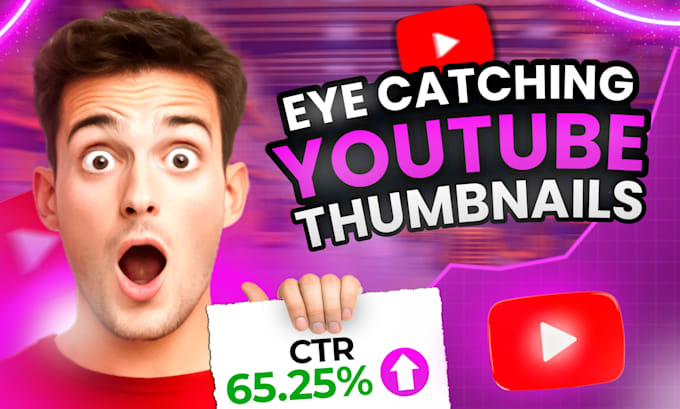 design CTR boosting thumbnails for your channel