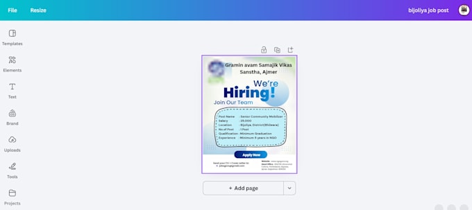 write professional job descriptions and job posts for hiring