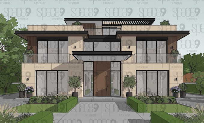 create a 3d model for any room in sketchup