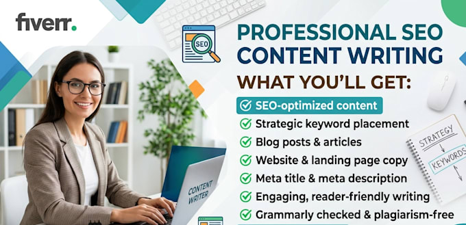do SEO optimized content writing