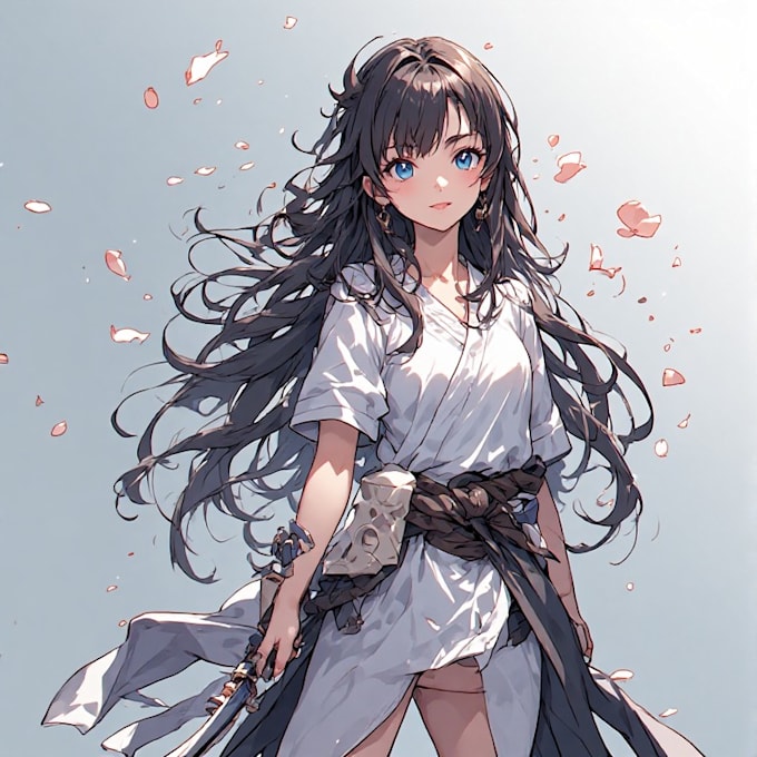 custom anime or game style characters