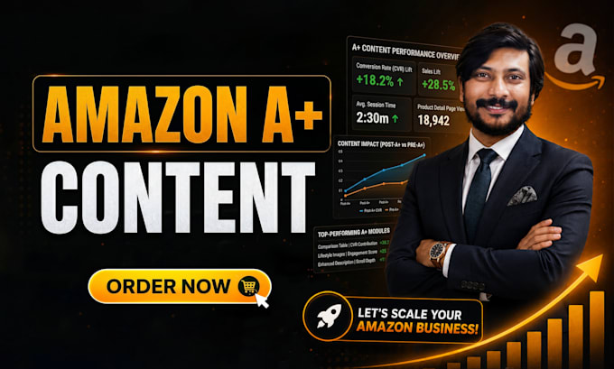 design amazon infographic, listing images and a plus content for amazon listing