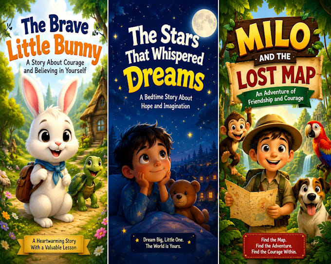 create engaging children storybooks