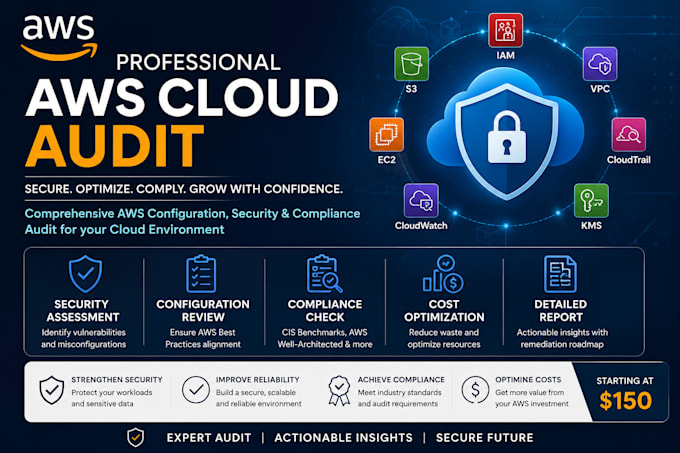 perform a professional AWS cloud configuration audit and security assessment