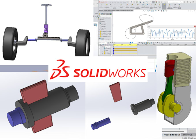 design accurate solidworks 3d parts and assemblies