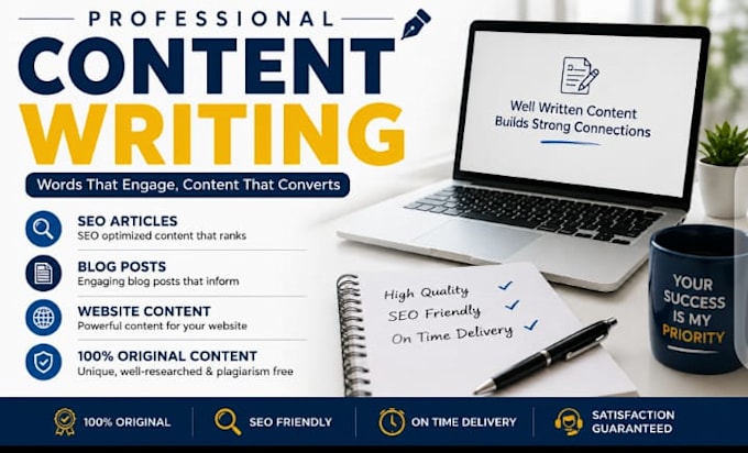 write unique original and SEO friendly content