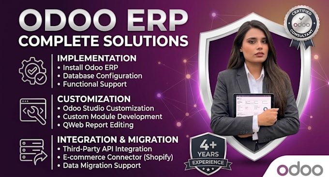 intergrate, migrate, or customize your odoo erp community or enterprise