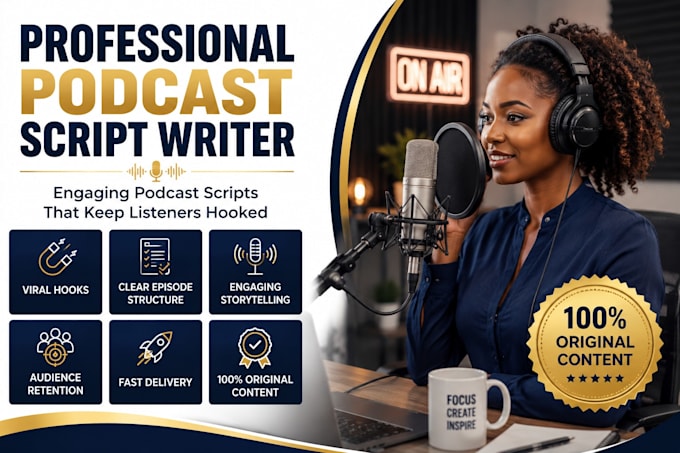write engaging podcast scripts that captivate your audience