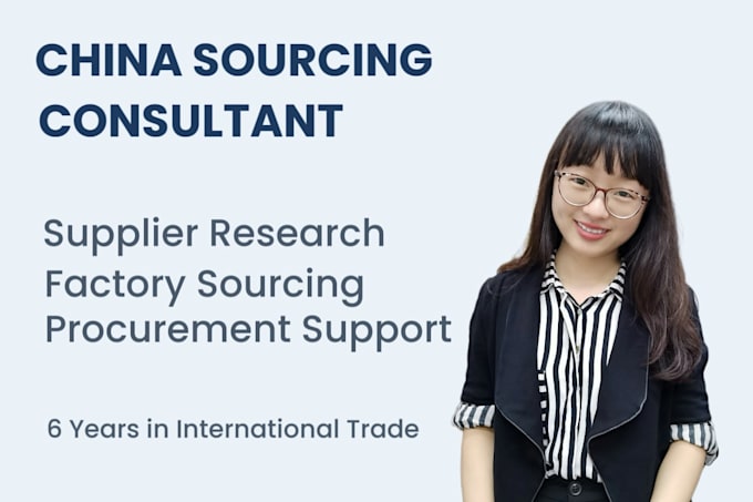 be your china sourcing consultant