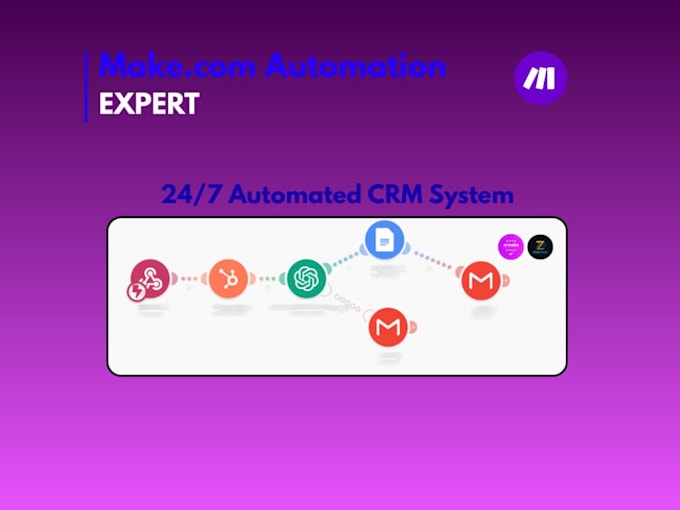 make a custom hubspot and openai automation workflow via make