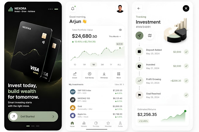 develop a custom android and ios app