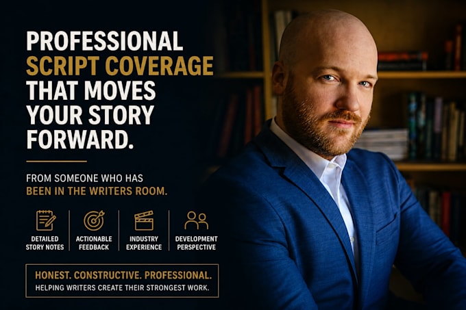 provide professional screenplay coverage and story development notes