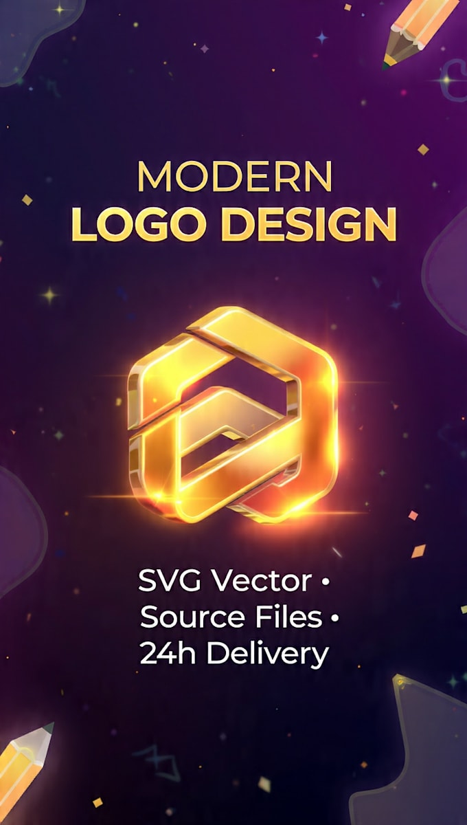 design modern logo and vector art in svg format