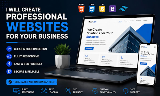 do something im really good at create a professional website