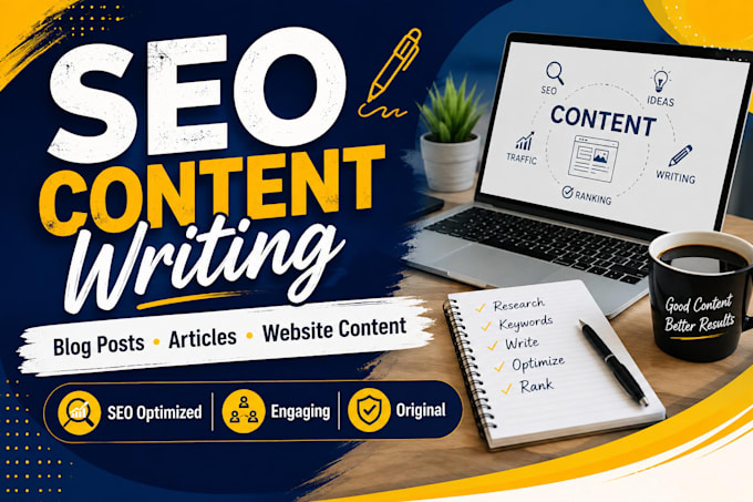 write SEO optimized content for your business