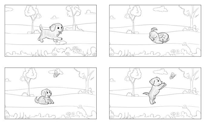 create storyboards animatics for your 2d animation
