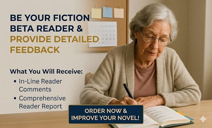 be your fiction beta reader and provide detailed feedback