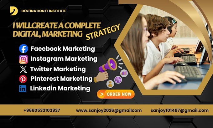create a complete digital marketing strategy