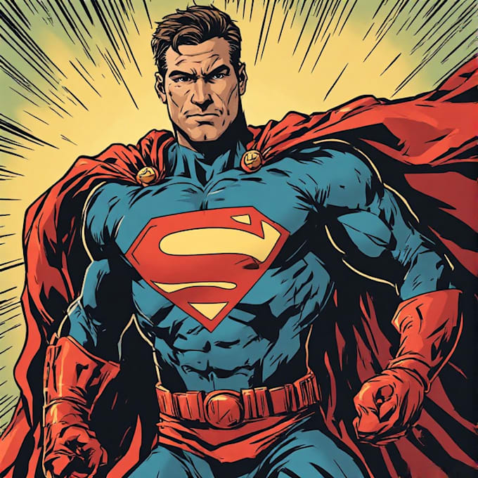 do a superhero comic