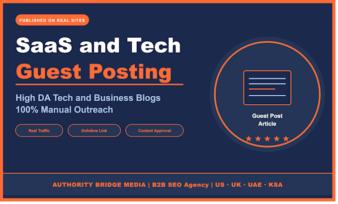 publish a guest post on high da tech or saas blogs