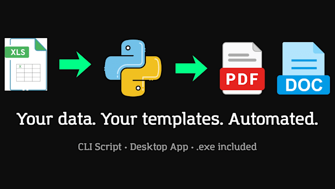 automate your document generation from excel data with python