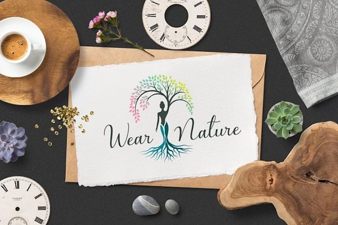 create a tree logo