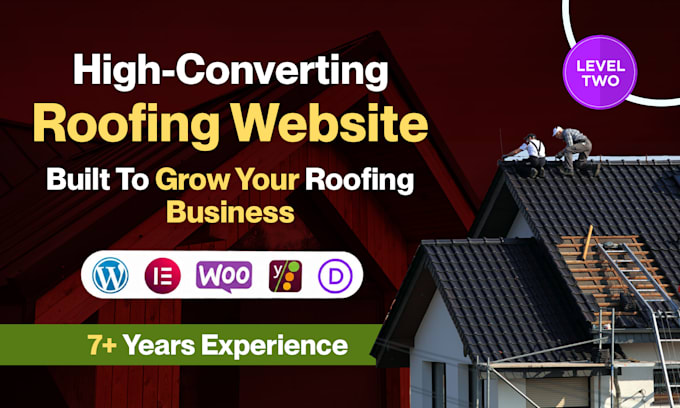 build a high converting roofing services website