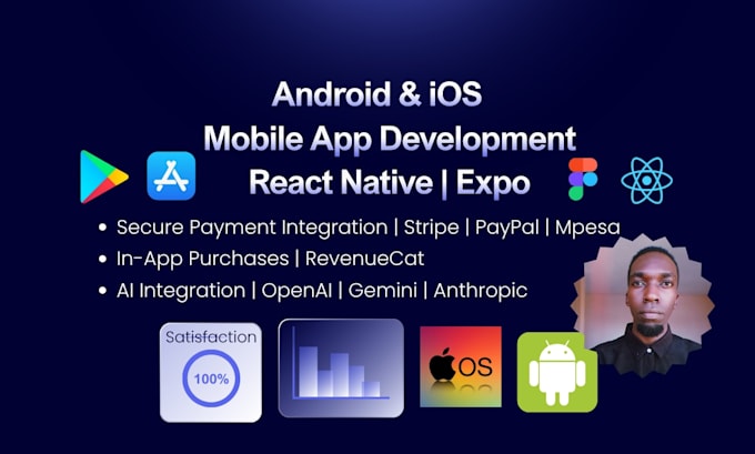 develop your react native expo mobile app with supabase firebase ai integration