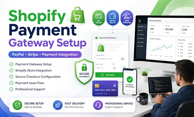 do shopify payment gateway account