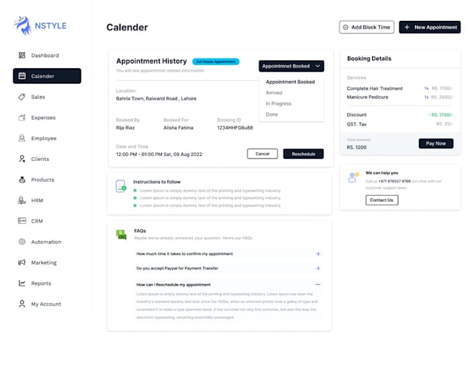 develop a react and node js web app