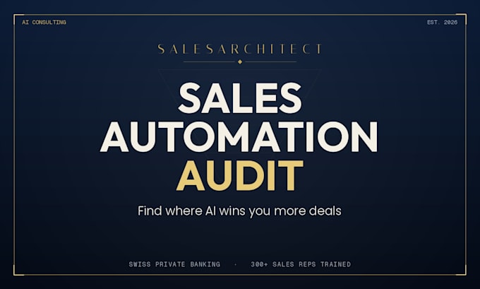 audit your sales process and build an ai automation roadmap