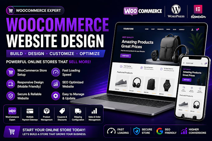 build ecommerce store for business