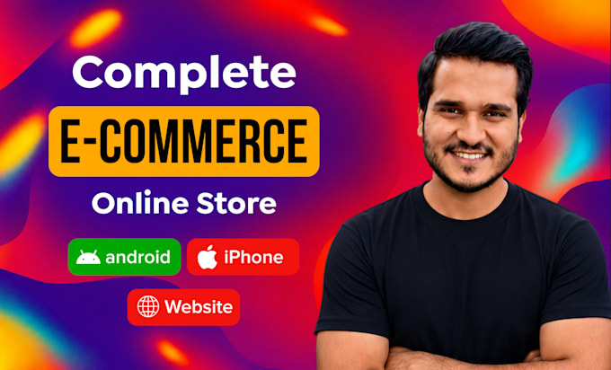 design and develop custom ecommerce website as ecommerce website developer