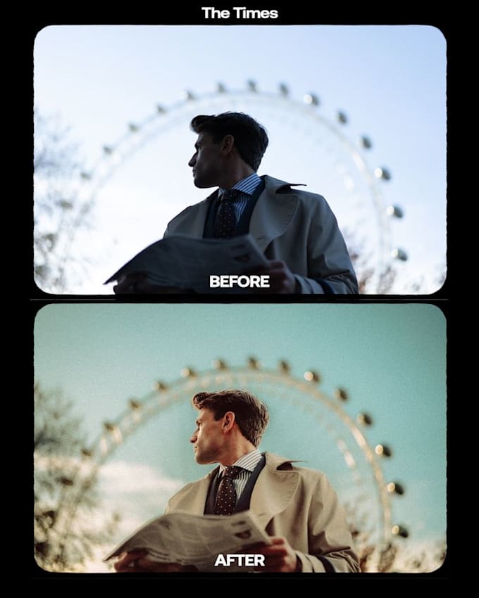 do aesthetic and vintage photo editing for instagram