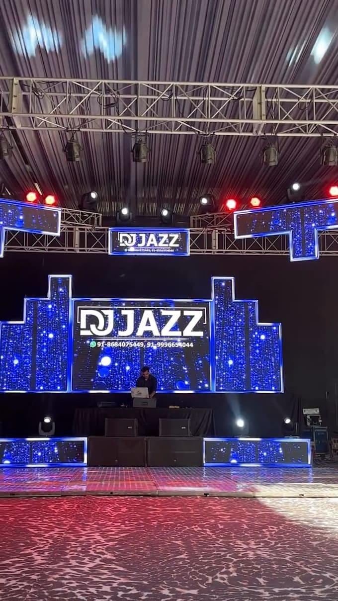 create vj loops concert visual stage show dj visual led led wall animation