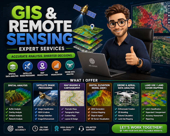 do gis mapping, remote sensing, and spatial data analysis