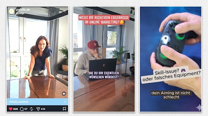 create authentic german couple ugc ads for  instagram tiktok