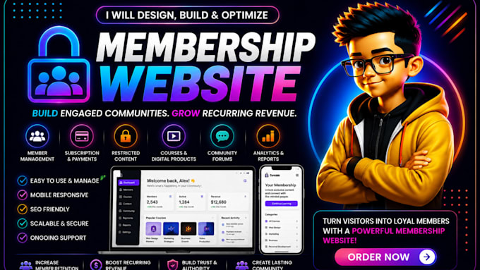 setup membership site, whop, glue up, AWS and memberstack site