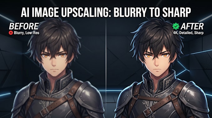 upscale ai images, fix flaws, and remove background