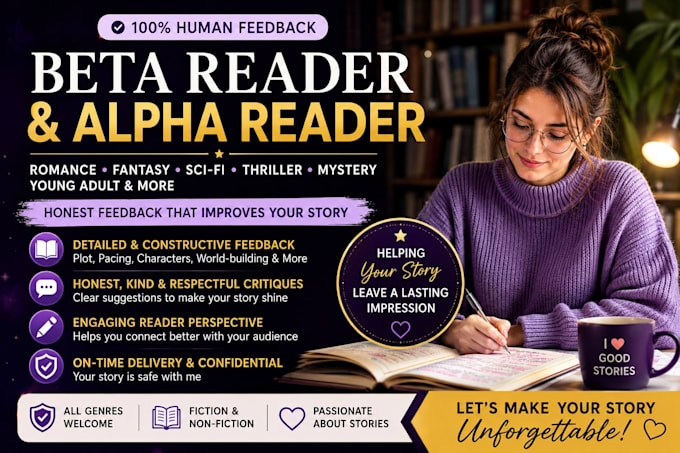 fiction beta reader, romance beta reader, sci fi, critique fantasy beta reader